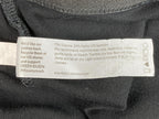 Eileen Fisher Italian Knit Leggings Black Small Stretch Pull On Pants Slim S/P