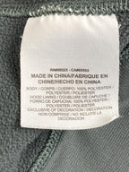 Nike Therma-FIT Hoodie Mens Gray Orange Swoosh Pullover Sweatshirt Sz XL