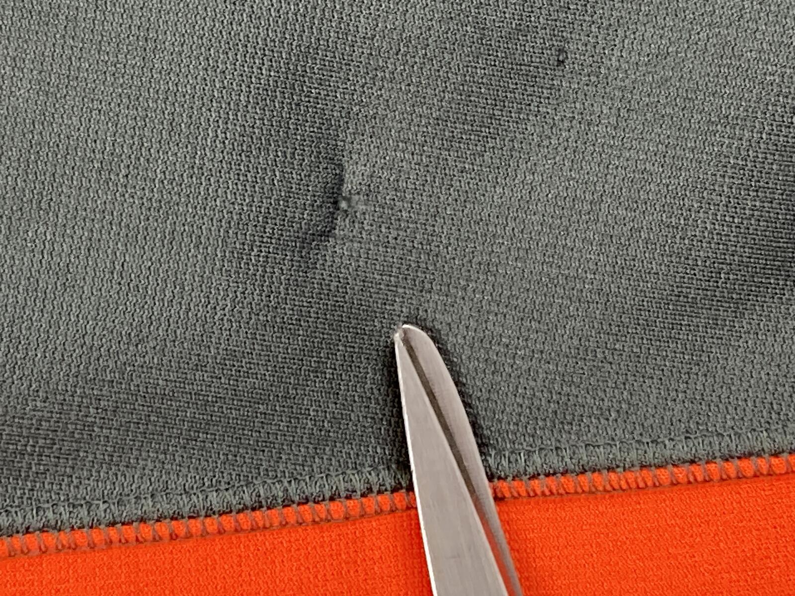 Nike Therma-FIT Hoodie Mens Gray Orange Swoosh Pullover Sweatshirt Sz XL