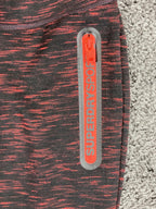 Superdry Sport Gym Tech Joggers Womens Red Black Space Dye Fleece Pants  XS US 4