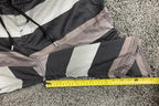 O'Neill Mens Board Shorts Gray Striped Swim Trunks Cargo Pocket Surfing Size 38
