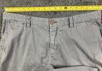 Tommy Bahama Mens Boracay Shorts Gray Chino Flat Front Stretch Sz 36