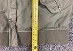 Anthropologie Marrakech Bibiana Bomber Jacket Olive Green Utility Nylon Sz M