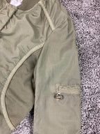 Anthropologie Marrakech Bibiana Bomber Jacket Olive Green Utility Nylon Sz M