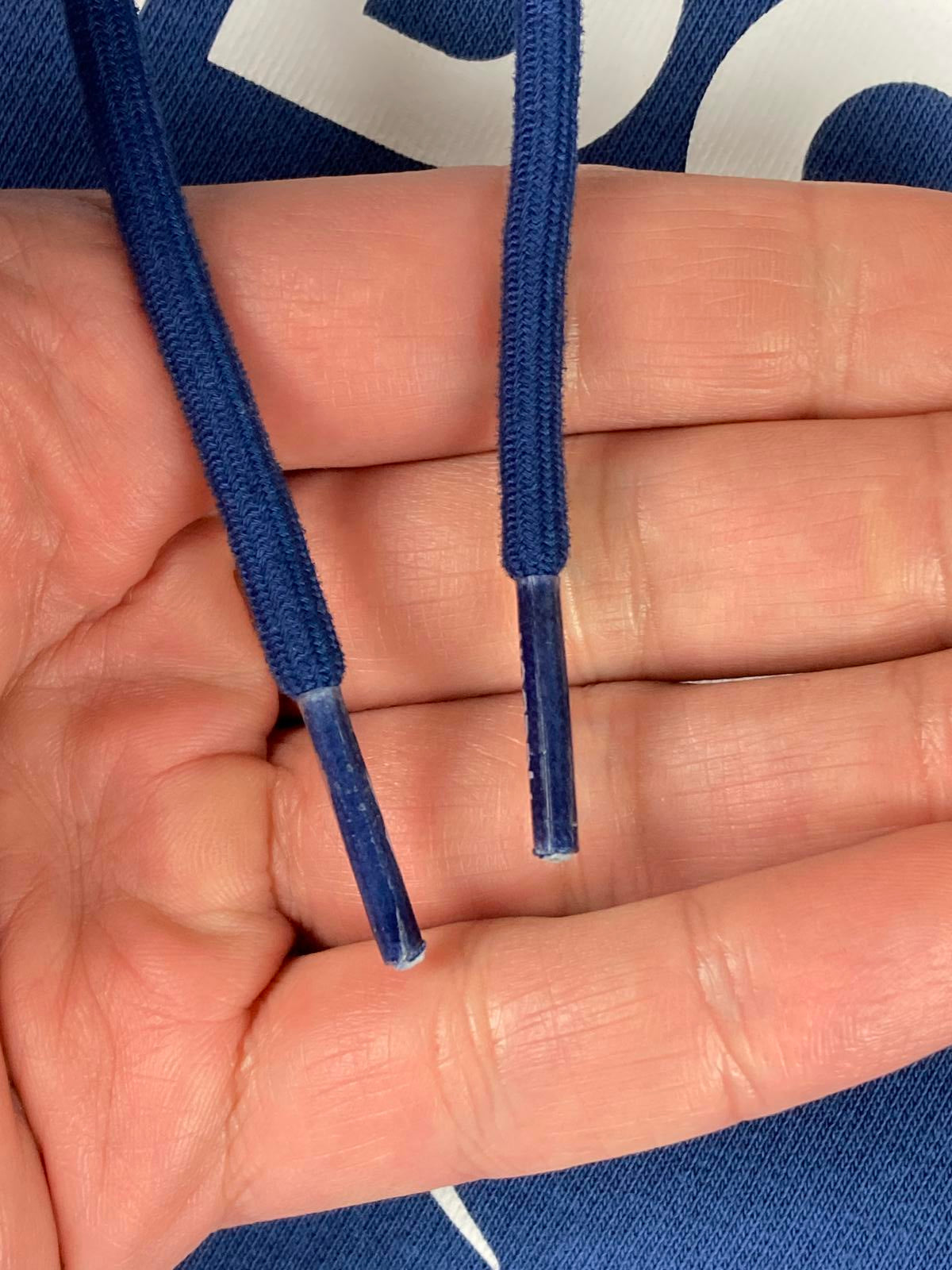 Reebok Sweatshirt Men's Identity Big Logo Fleece Hoodie Blue Slate Sz XL