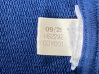 Reebok Sweatshirt Men's Identity Big Logo Fleece Hoodie Blue Slate Sz XL