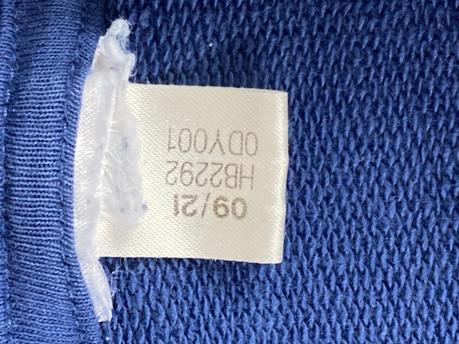 Reebok Sweatshirt Men's Identity Big Logo Fleece Hoodie Blue Slate Sz XL