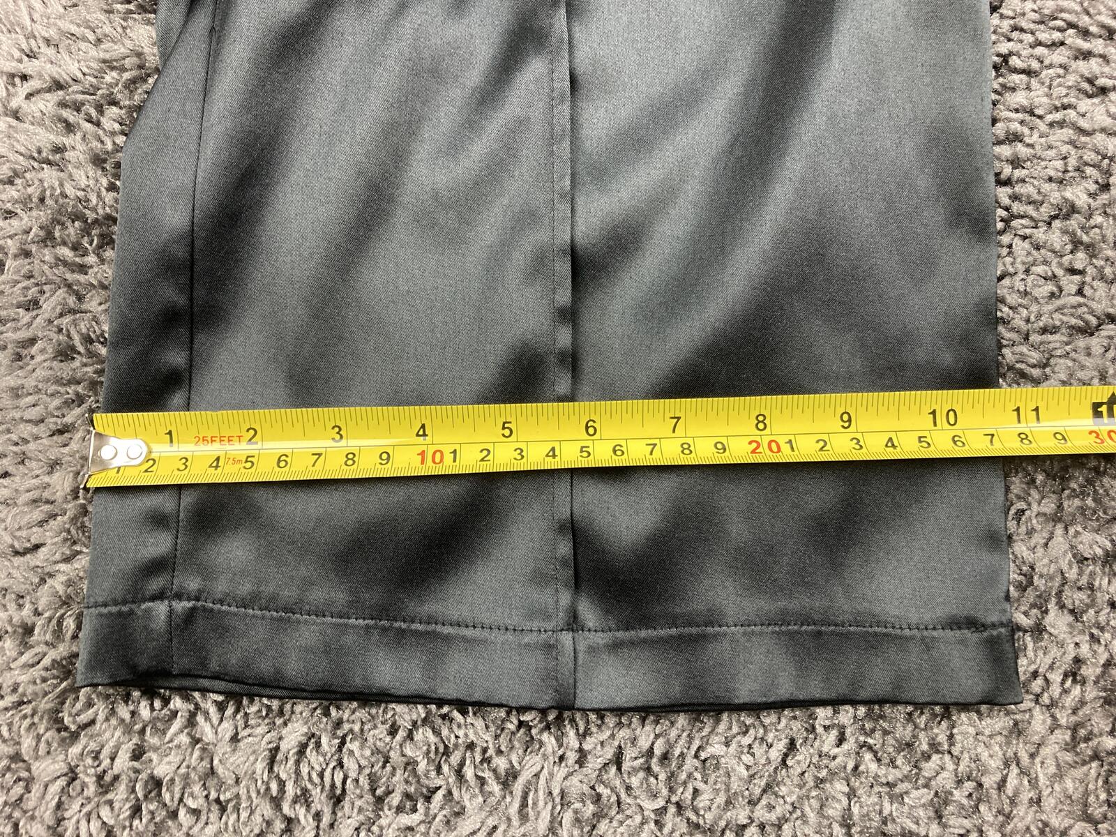 Forever 21 Black Satin Cargo Pants Womens Wide Leg High Rise Pleated Utility M