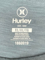 Hurley T-Shirt Graphic Logo Men's Blue Surf Company Sz XL