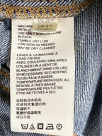 Anthropologie Pilcro Slim Boyfriend Jeans Blue Patch Pocket Medium Wash Sz 26P