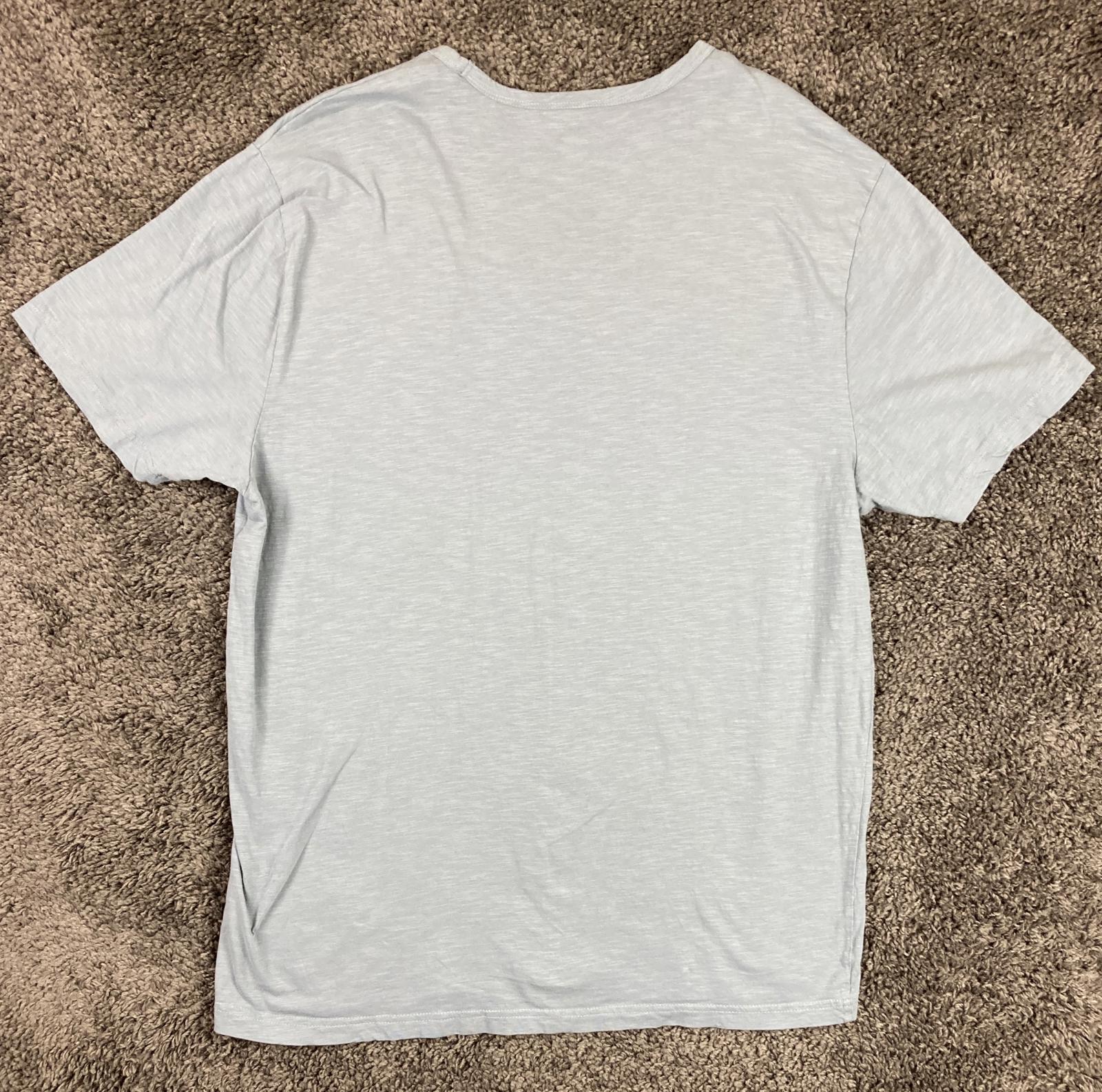 Hurley T-Shirt Graphic Logo Men's Blue Surf Company Sz XL