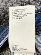 Anthropologie Pilcro Slim Boyfriend Jeans Blue Patch Pocket Medium Wash Sz 26P
