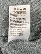 Barefoot Dreams CozyChic Ultra Lite Dockside Pointelle Pullover Sweater Gray Lg