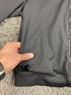 Ultracor Silk Bolt Bomber Jacket Womens Black Lightning Track Full Zip Luxury S
