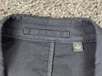 Uniqlo Men's Black Cotton Stretch Blazer Unstructured Sport Coat Travel Sz L