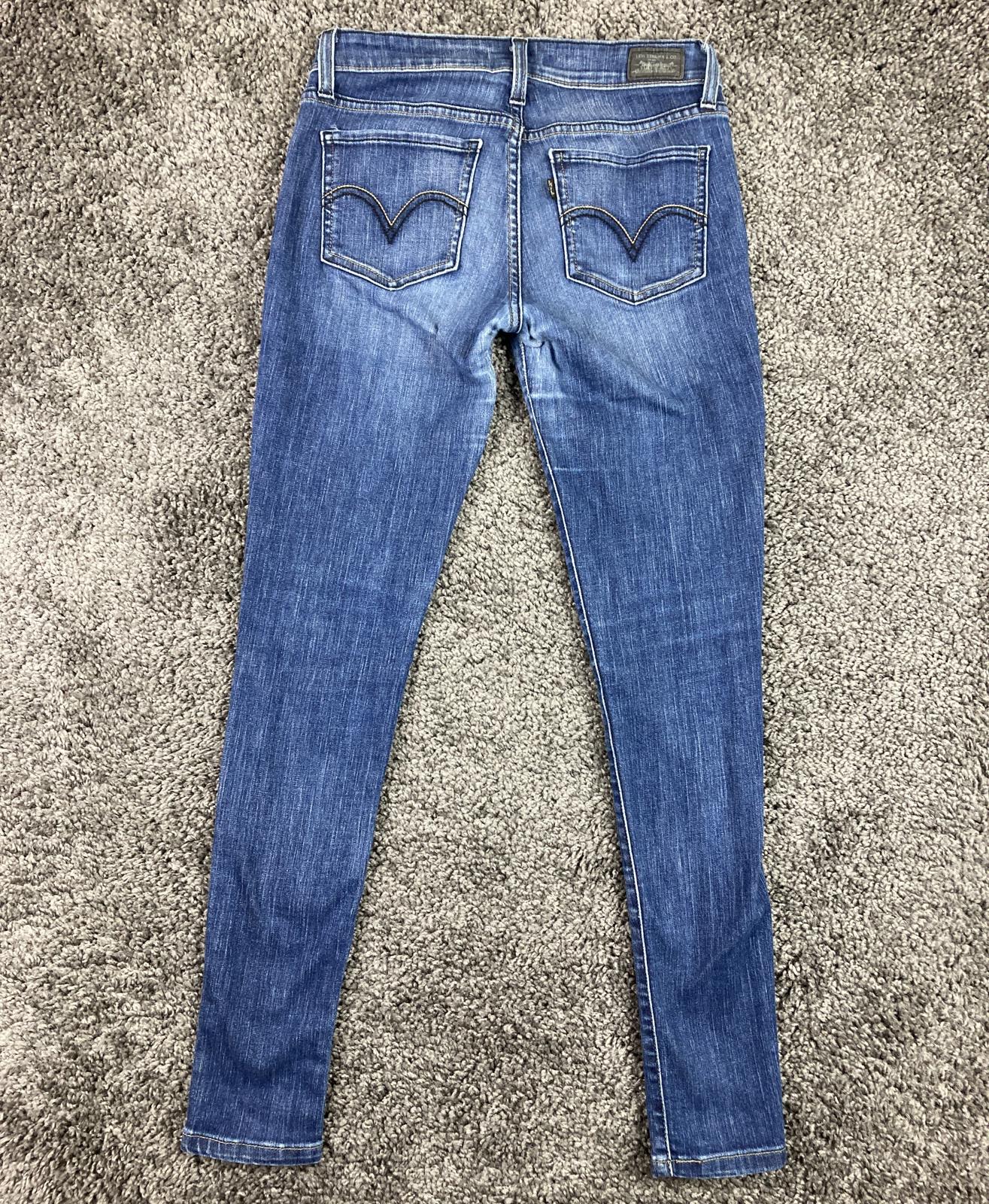 Levi’s 535 Legging Jeans Women’s Size 5 M Medium Wash Stretch Denim