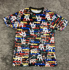 Fresh Prince of Bel-Air Graffiti Crown T-Shirt Mens Hip Hop 90s Streetwear Sz M
