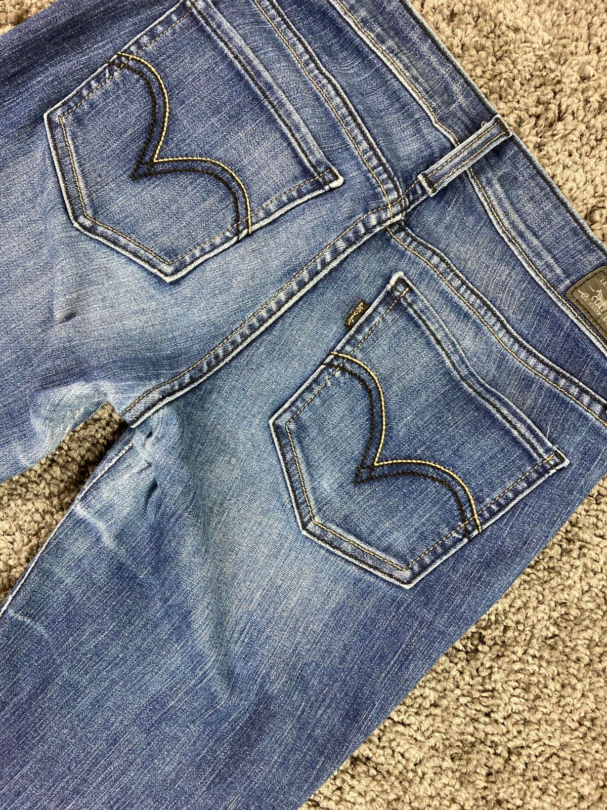 Levi’s 535 Legging Jeans Women’s Size 5 M Medium Wash Stretch Denim