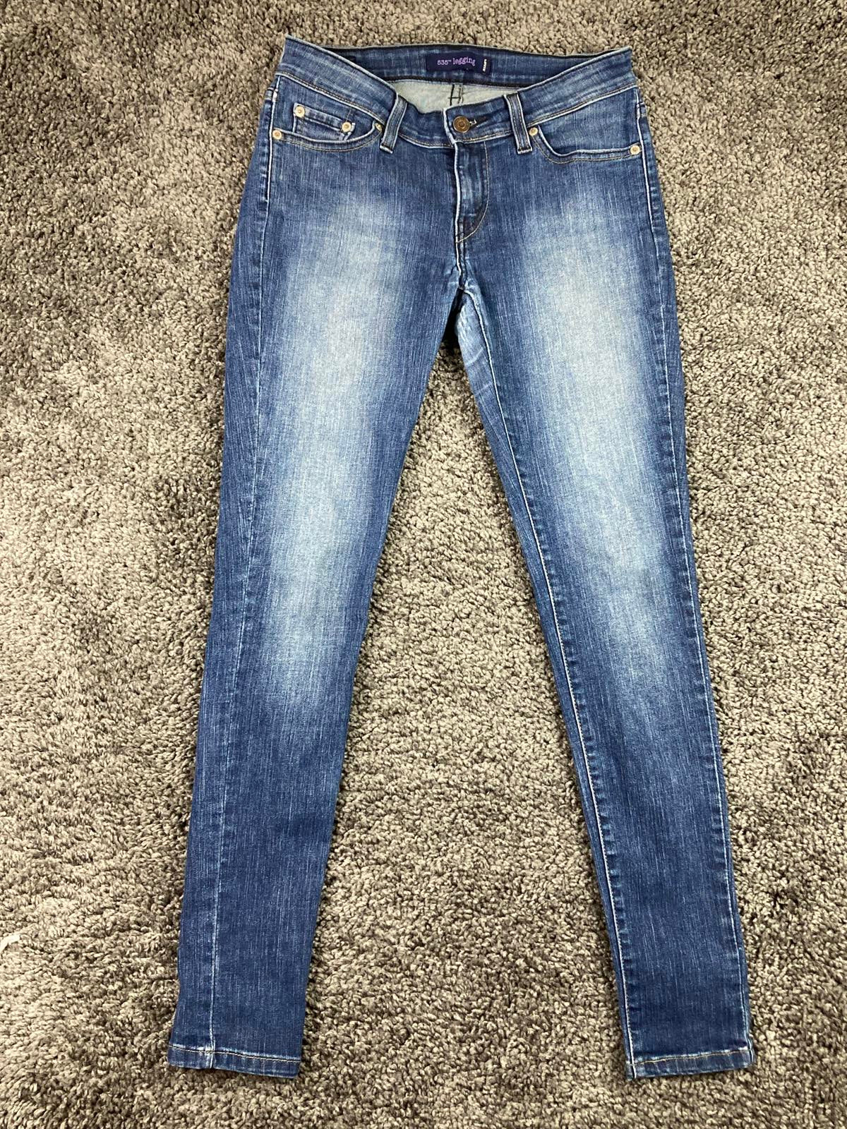 Levi’s 535 Legging Jeans Women’s Size 5 M Medium Wash Stretch Denim