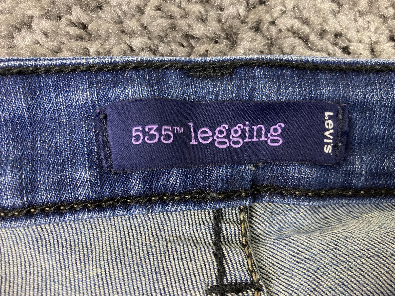 Levi’s 535 Legging Jeans Women’s Size 5 M Medium Wash Stretch Denim