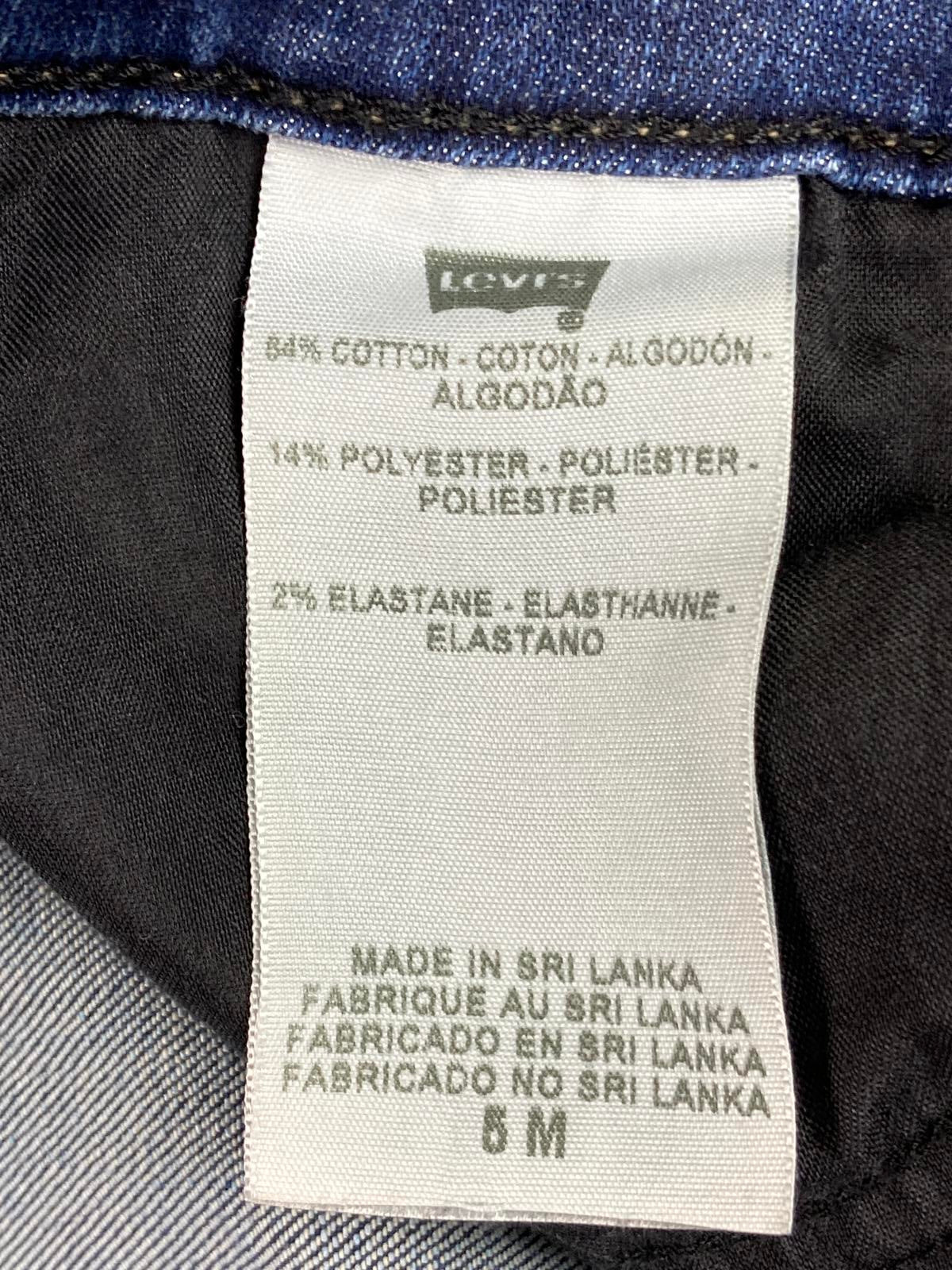 Levi’s 535 Legging Jeans Women’s Size 5 M Medium Wash Stretch Denim