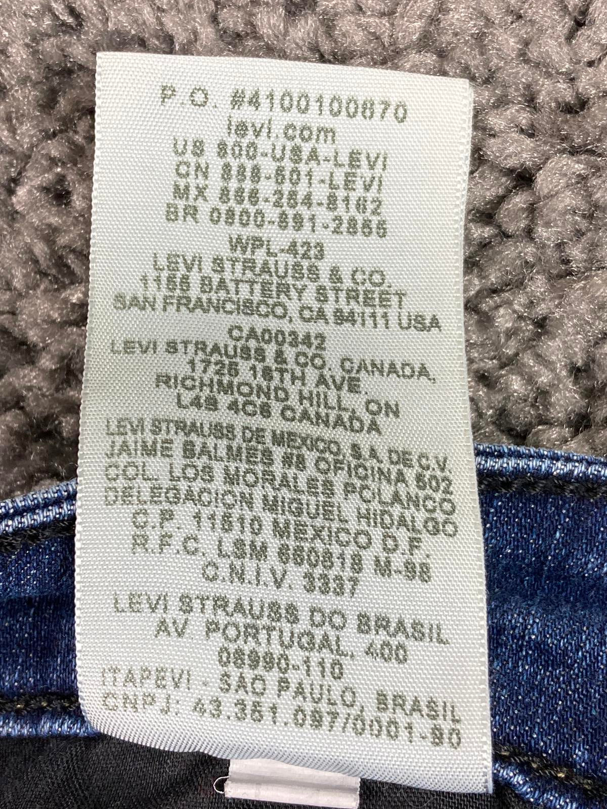 Levi’s 535 Legging Jeans Women’s Size 5 M Medium Wash Stretch Denim