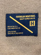 Hoonigan Sweatshirt Utility Crewneck Men’s Olive Green Pocket Zip Sz L