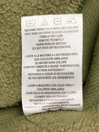 Hoonigan Sweatshirt Utility Crewneck Men’s Olive Green Pocket Zip Sz L
