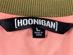 Hoonigan Sweatshirt Utility Crewneck Men’s Olive Green Pocket Zip Sz L