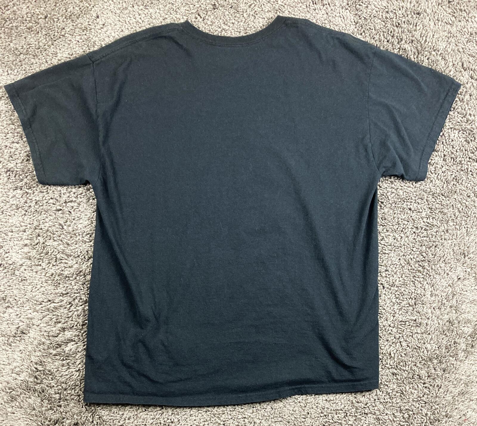 John Carpenter Halloween Mens Black Michael Myers Horror T-Shirt Sz XL