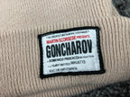 Goncharov Martin Scorsese Mafia Movie Beige Knit Beanie Hat One Size
