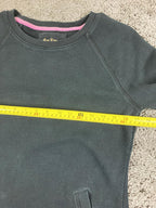 Lilly Pulitzer Beach Comber Long Sleeve Sweatshirt Dress Black Cotton Pockets S