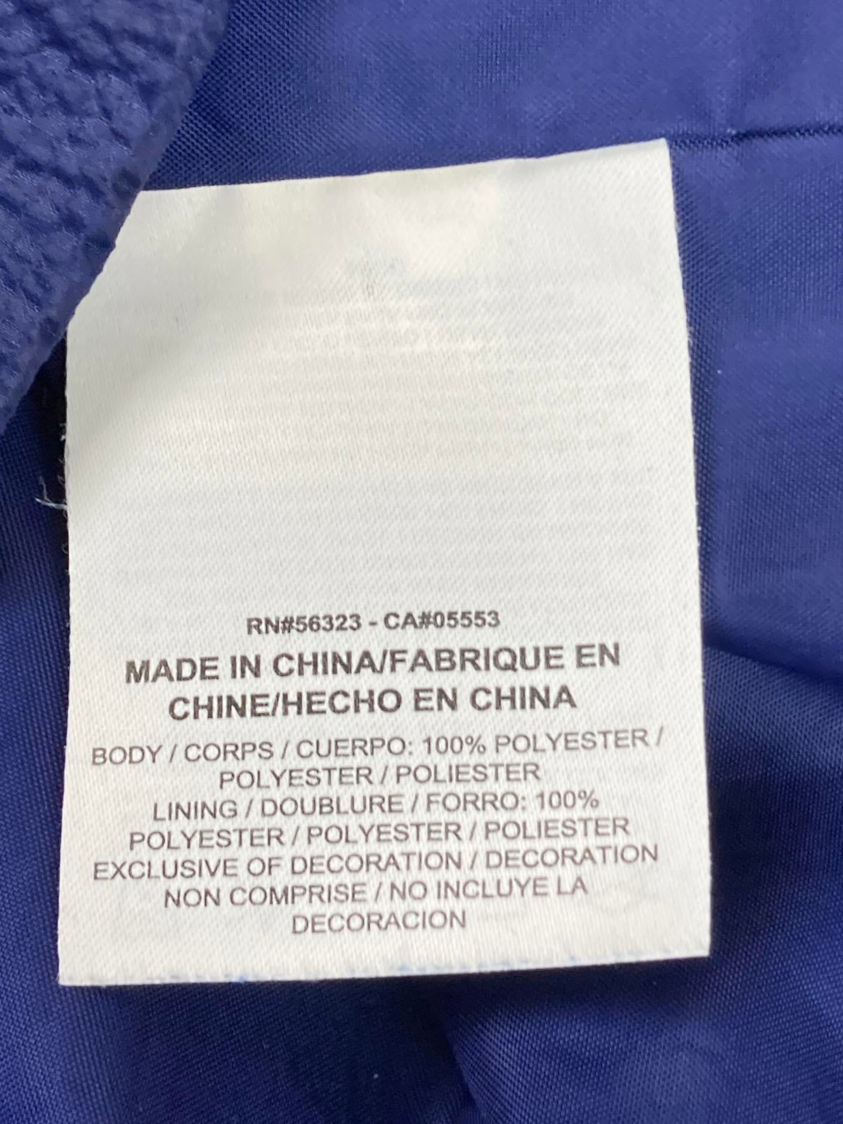 Nike x SoulCycle Women’s Tech Woven Jacket Blue Full Zip Convertible Vest Sz XS