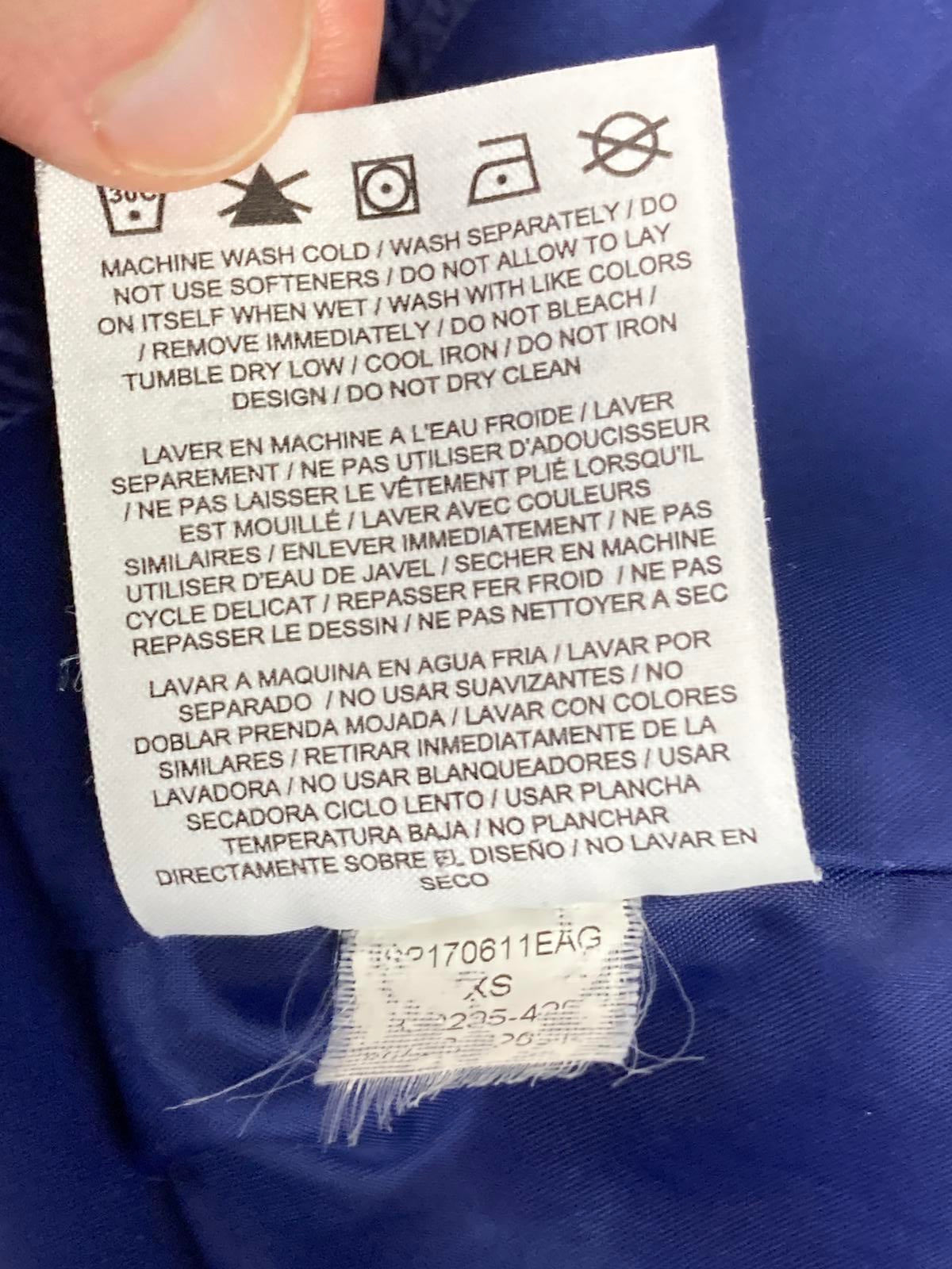 Nike x SoulCycle Women’s Tech Woven Jacket Blue Full Zip Convertible Vest Sz XS