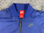 Nike x SoulCycle Women’s Tech Woven Jacket Blue Full Zip Convertible Vest Sz XS