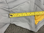 Birddogs Men Large Short 6 Inseam Gray Yellow Lined 3-in-1 Athletic Gym Shorts L