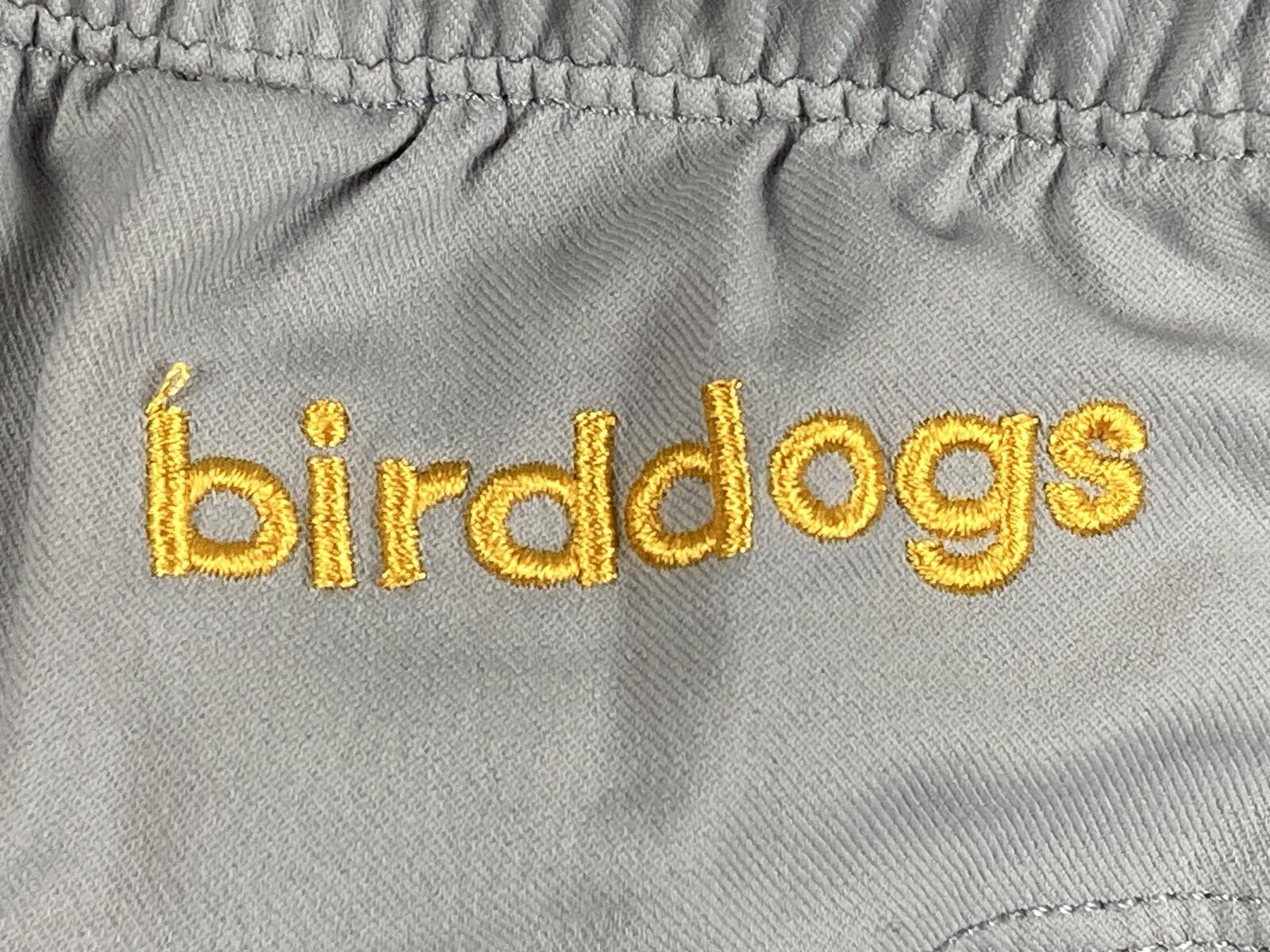 Birddogs Men Large Short 6 Inseam Gray Yellow Lined 3-in-1 Athletic Gym Shorts L