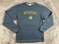 Columbia Missouri Tigers Mizzou Vintage Long Sleeve Sweatshirt Embroidered Sz S