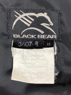 VTG Black Bear Insulated Snow Bib Overalls Black Ski Suit Pants Youth/Adult XS