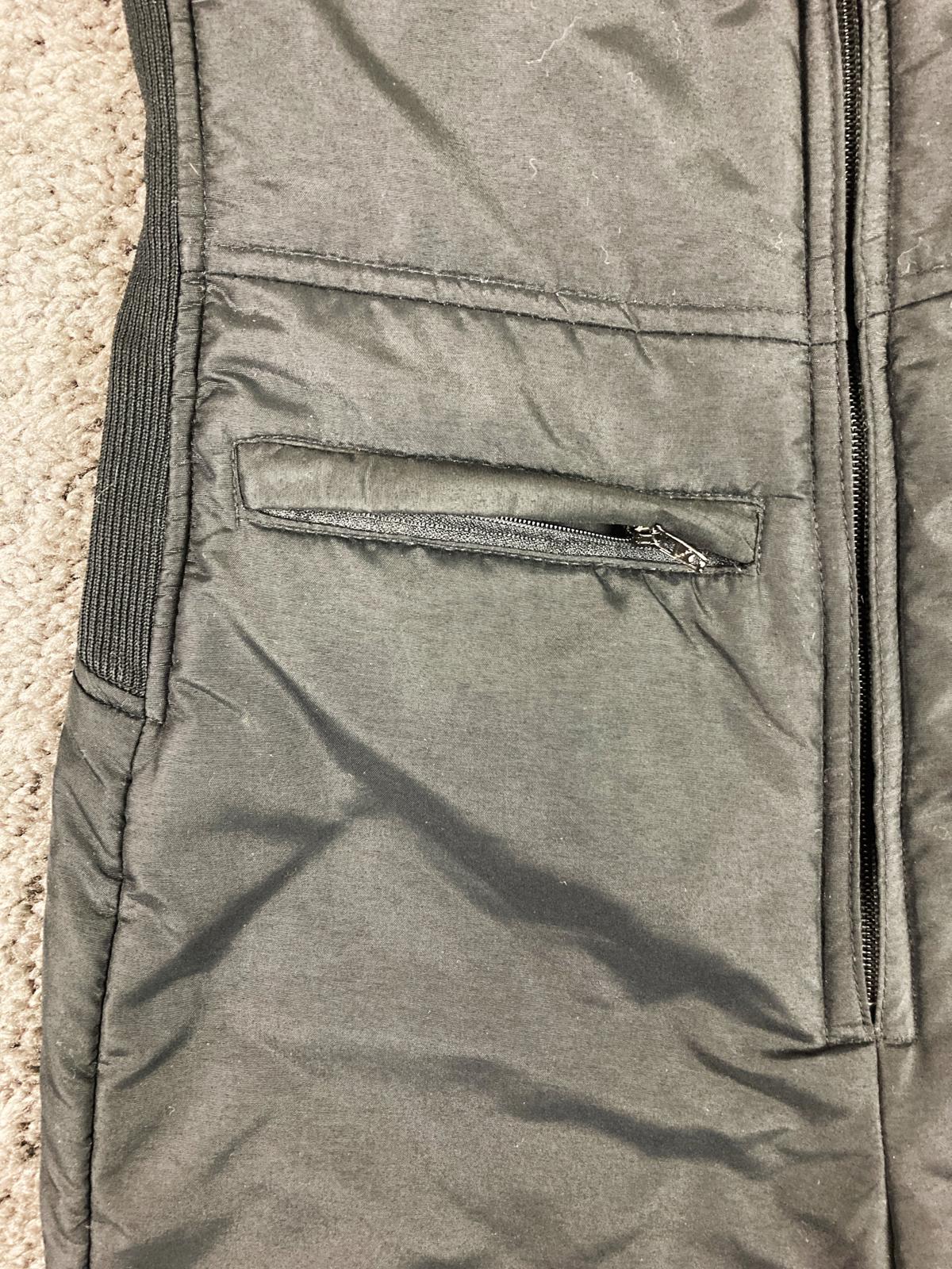 VTG Black Bear Insulated Snow Bib Overalls Black Ski Suit Pants Youth/Adult XS