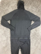 Airblaster Classic Ninja Suit Mens Black One Piece Base Layer Hooded Ski Snow L