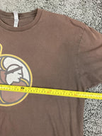 San Diego Padres Friar Logo Brown T-Shirt Mens Next Level MLB Baseball Sz XL