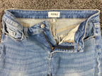 Pistola Arielle High Rise Skinny Ankle Jeans Light Blue Wash Stretch Denim Sz 27