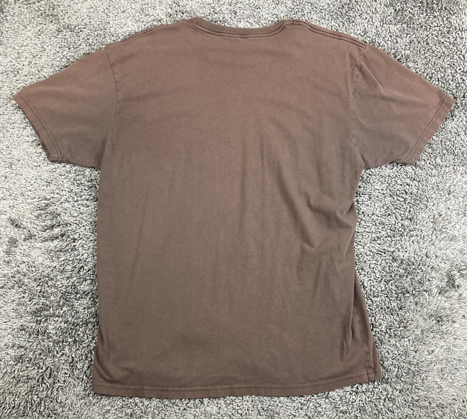 San Diego Padres Friar Logo Brown T-Shirt Mens Next Level MLB Baseball Sz XL