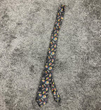M&M’s Characters Necktie Black Novelty Colorful Graphic Print Polyester