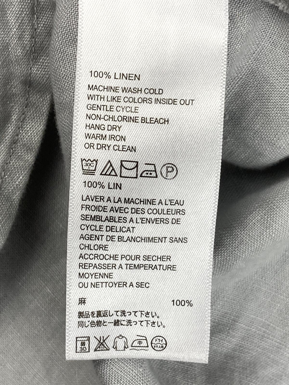 Tommy Bahama 100% Linen Midi Dress Womens Gray Smocked Back hi-lo Strappy Sz XS