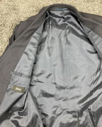 Hugo Boss Wool Jacket Men’s Super 100 Pinstripe Blazer Gray Size 40R