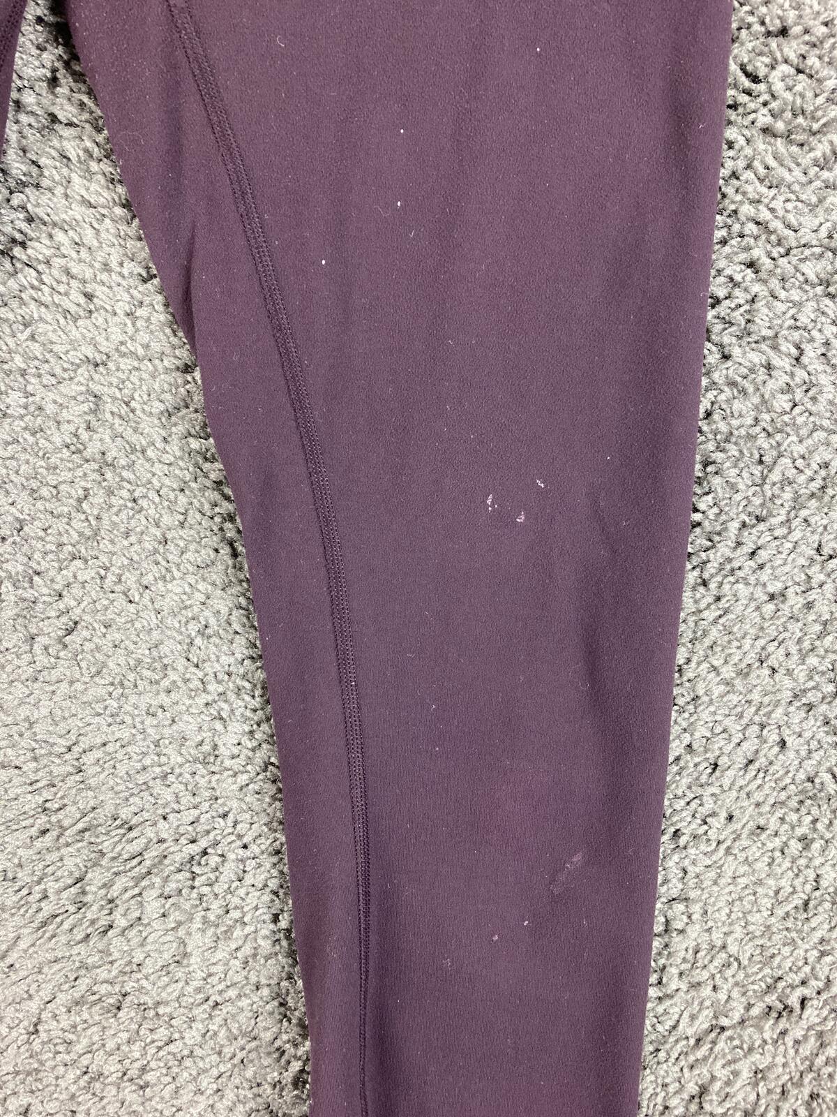 Lululemon Leggings Womens Plum Purple High Rise Yoga Pants Pocket Inseam 26 Sz 8