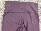 Lululemon Leggings Womens Plum Purple High Rise Yoga Pants Pocket Inseam 26 Sz 8