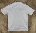 Peter Millar XL Summer Comfort Polo Blue Birdie Shuttlecock Golf Club Logo B